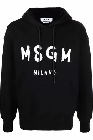Msgm Kapuzenpullover mit Logo-Print