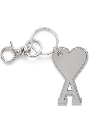 Ami Schlüsselanhänger mit Metallic-Logo