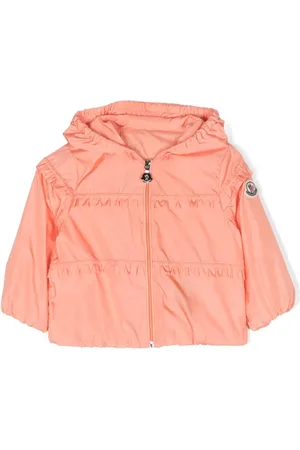 Moncler Kapuzenjacke mit Logo-Patch