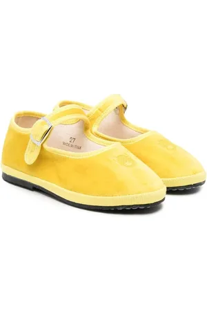 LITTLE BEAR Bestickte Ballerinas mit Schnalle