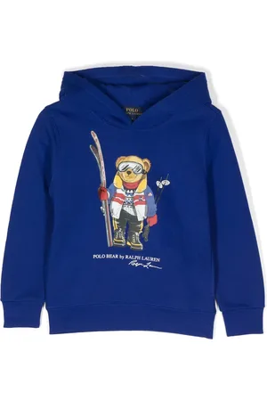Ralph Lauren Royal Ski-Bear Hoodie