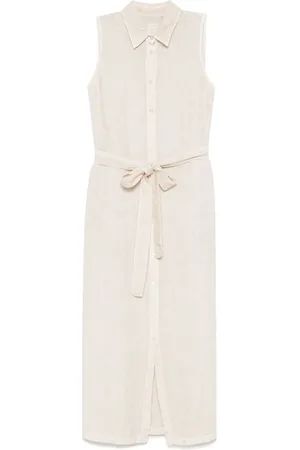 120% Lino Linen midi dress