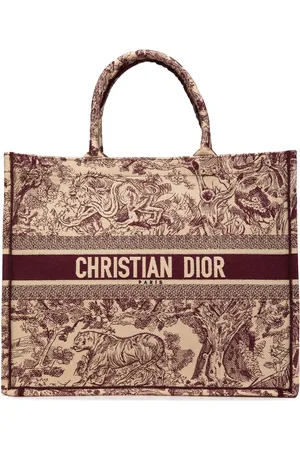 Dior 2018 große Dioriviera Toile de Jouy Book Tote Bag aus Canvas