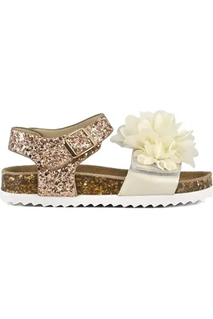 Colors Of California Kids Sandalen mit Blumenapplikation