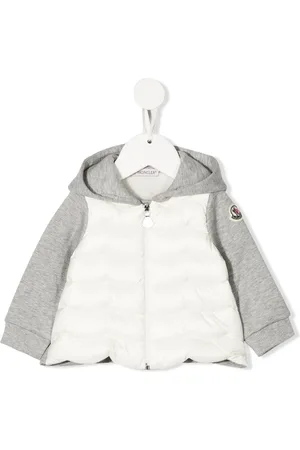 Moncler Kapuzenjacke mit Logo-Patch