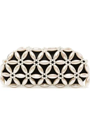 0711 Clutch mit Perlen