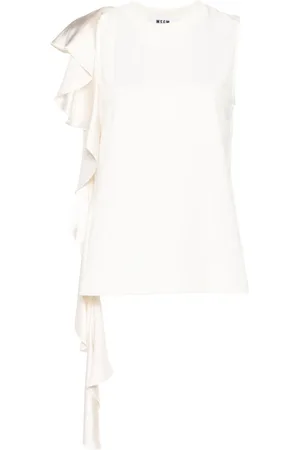 Msgm Drapierte Bluse