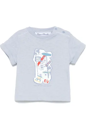 Tartine Et Chocolat T-Shirt mit grafischem Patch