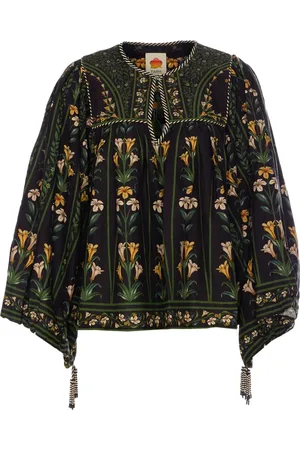 Farm Rio Flowers Arch Bluse
