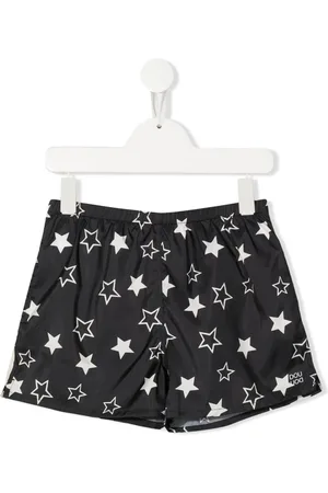 DOUUOD KIDS Badeshorts mit Sterne-Print