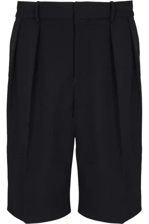 Balmain Grain de Poudre Shorts mit Falten
