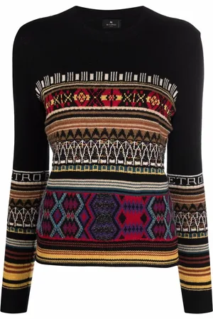 Etro Pullover mit Intarsienmuster