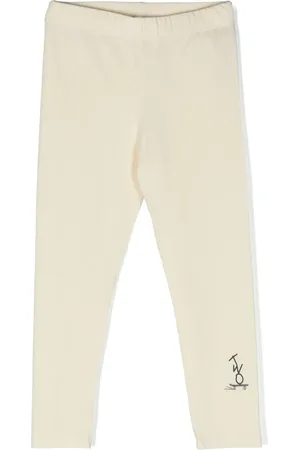 There Was One Kids Leggings mit Logo-Print