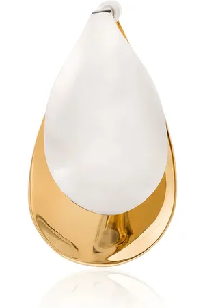 CHARLOTTE CHESNAIS Silber-und Goldohrring mit Perlen