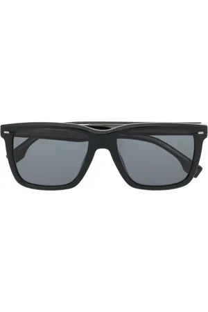 HUGO BOSS Sonnenbrille mit eckigem Gestell