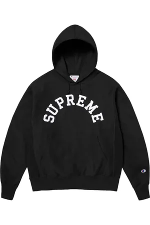 Supreme X Champion® "SS 25 - Black" Hoodie