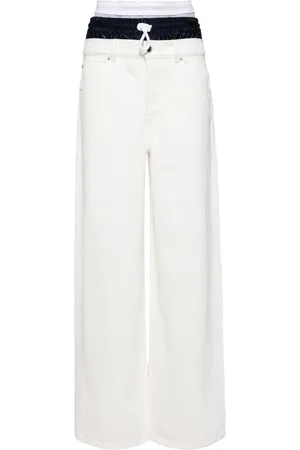 Alexander Wang Weite Jeans im Layering-Look