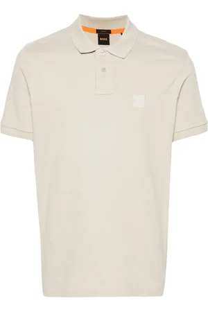 HUGO BOSS Poloshirt mit Logo-Patch