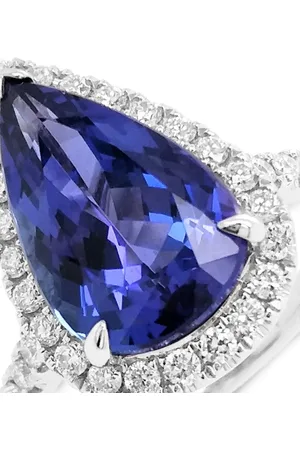 HYT Jewelry Platinring mit Tansanit und Diamant