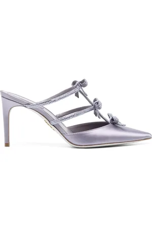 RENE CAOVILLA Mules mit Schleife 100mm