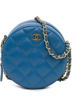 CHANEL 2019 gesteppte Clutch mit Kettenriemen