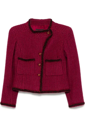 CHANEL 2001 Jacke ohne Kragen