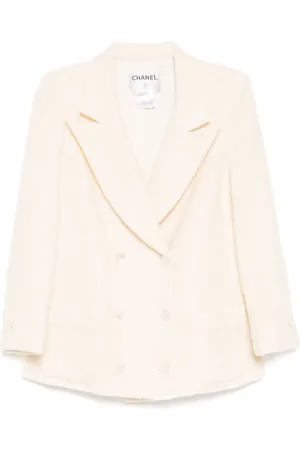 CHANEL 2002 doppelreihige Jacke