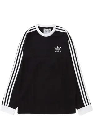 adidas Langarmshirt mit Streifen