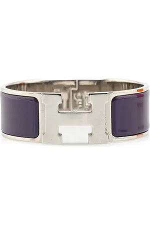 Hermès 20th Century breites Clic Clac H PM Emaille-Armband