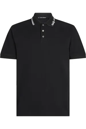 Karl Lagerfeld Poloshirt mit Kontrastdetails