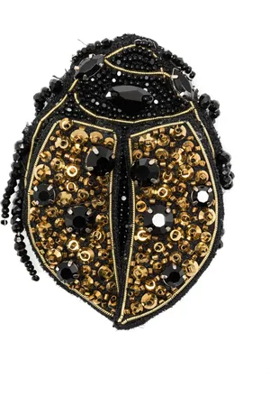 DICE KAYEK Brosche mit Kristallen
