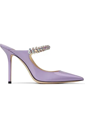 Jimmy Choo Bing Mules mit Kristallen 100mm