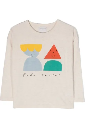 Bobo Choses Langarmshirt mit grafischem Print