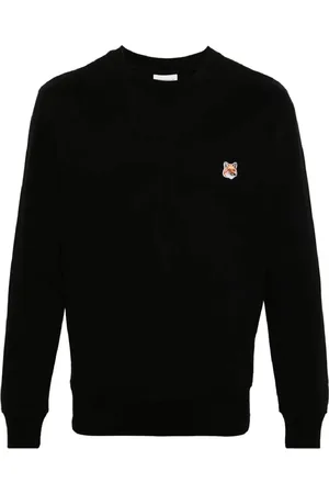 Maison Kitsuné Fox head patch regular sweatshirt divers - Größe L