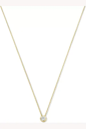 BELORO Halskette - Monte Napoleone Lucilla 9 karat necklace with zirc - Gr. unisize - in - für Damen