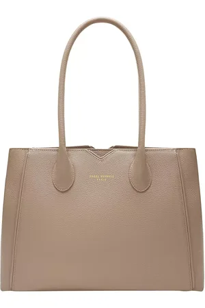 Isabel Bernard Aktentaschen - Honoré Cloe Taupe Calfskin Leather Handbag - Gr. unisize - in - für Damen