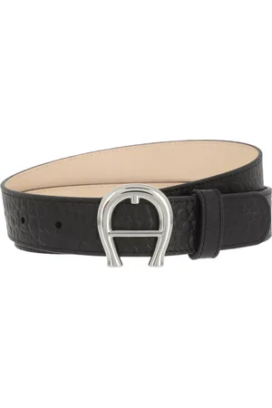 Aigner Gürtel - Logo Belt 2 cm - Gr. 85 - in - für Damen