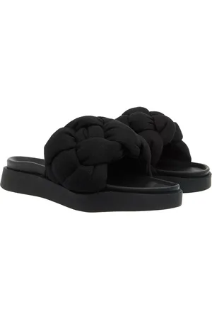 INUIKII Slipper & Pantoletten - Oversized Lino Braid - Gr. 39 (EU) - in - für Damen