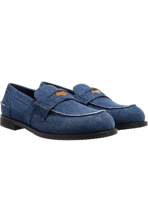 Miu Miu Loafer - Denim Loafer - Gr. 38 (EU) - in - für Damen
