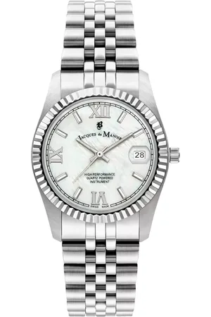 JACQUES DU MANOIR Uhr - Inspiration Roman Uhr - Gr. unisize - in Silber - für Damen