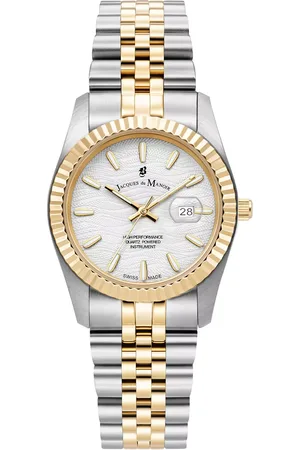 JACQUES DU MANOIR Uhr - Inspiration Prestige Uhr - Gr. unisize - in Silber - für Damen