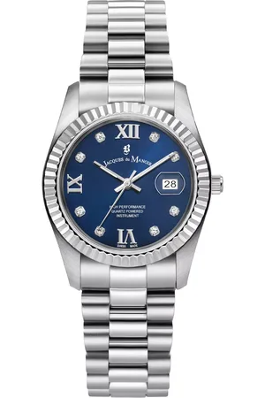 JACQUES DU MANOIR Uhr - Inspiration Roman Uhr - Gr. unisize - in Silber - für Damen