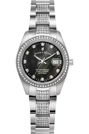 JACQUES DU MANOIR Uhr - Inspiration Beauty Uhr - Gr. unisize - in Silber - für Damen