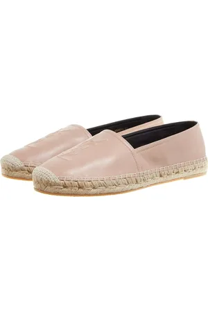 Saint Laurent Espadrilles - Leather Espadrillas - Gr. 39 (EU) - in Gold - für Damen