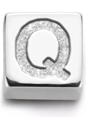 Isabel Bernard Charms - Q White Gold Saint Germain Felie 14 Karat Collier - Gr. unisize - in Silber - für Damen