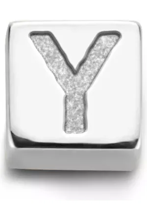 Isabel Bernard Charms - Y White Gold Saint Germain Felie 14 Karat Collier - Gr. unisize - in Silber - für Damen