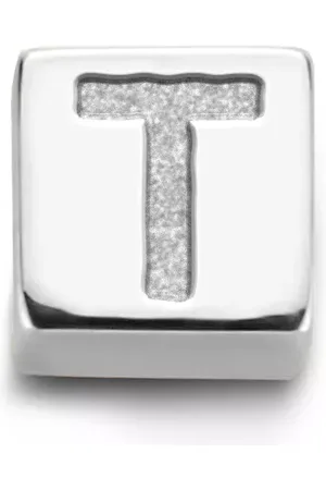Isabel Bernard Charms - T White Gold Saint Germain Felie 14 Karat Collier - Gr. unisize - in Silber - für Damen