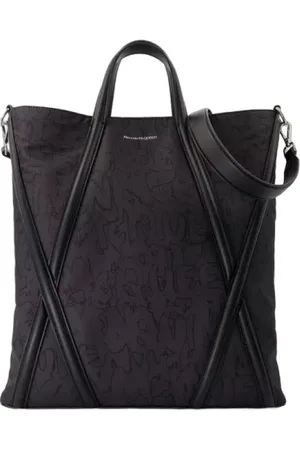 Alexander McQueen Totes & Shopper - Harness Shopper Bag - Nylon - Black - Gr. unisize - in - für Damen