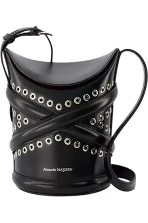 Alexander McQueen Shopper - The Curve Hobo Bag - Black - Leather - Gr. unisize - in - für Damen