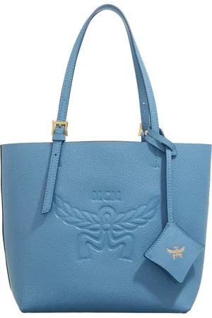 MCM Shopper - Himmel Leather Doppel Shopper Mini E4 - Gr. unisize - in - für Damen